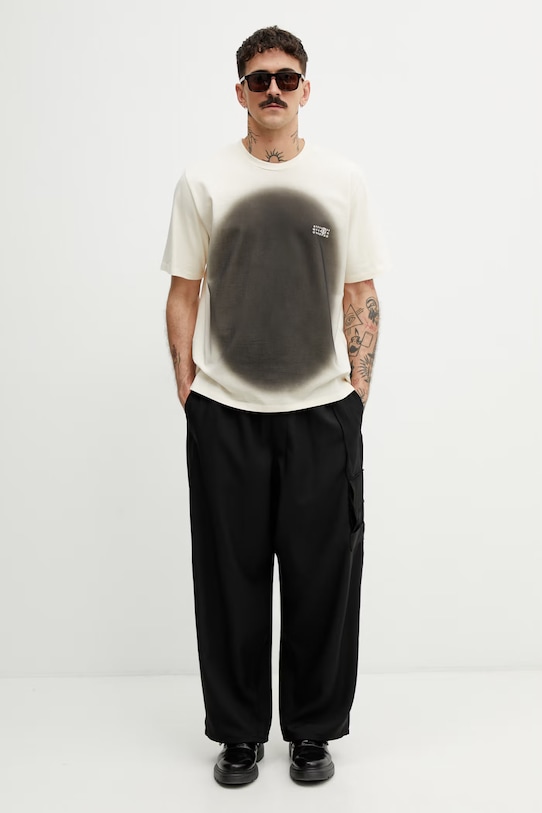 MM6 Maison Margiela tricou pentru bărbați, din bumbac SH0GC0064.M20177 bej