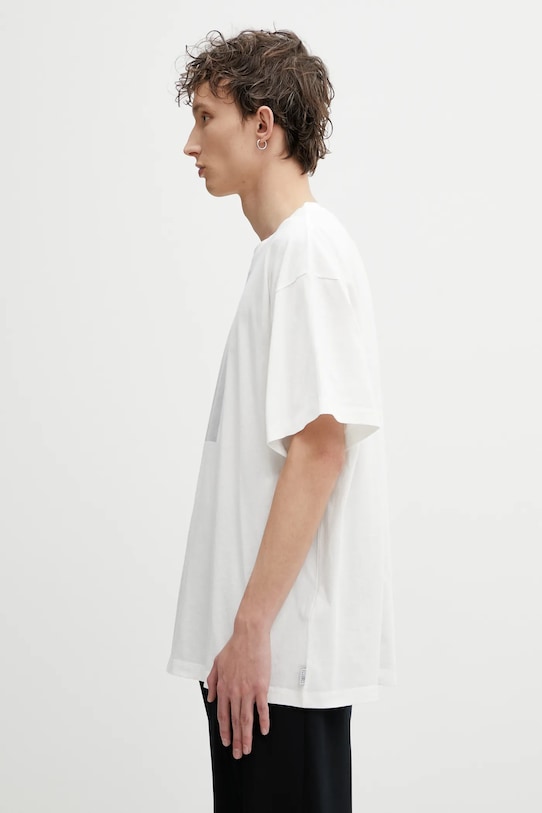 MM6 Maison Margiela t-shirt bawełniany SH0GC0068.M20050 biały SS26