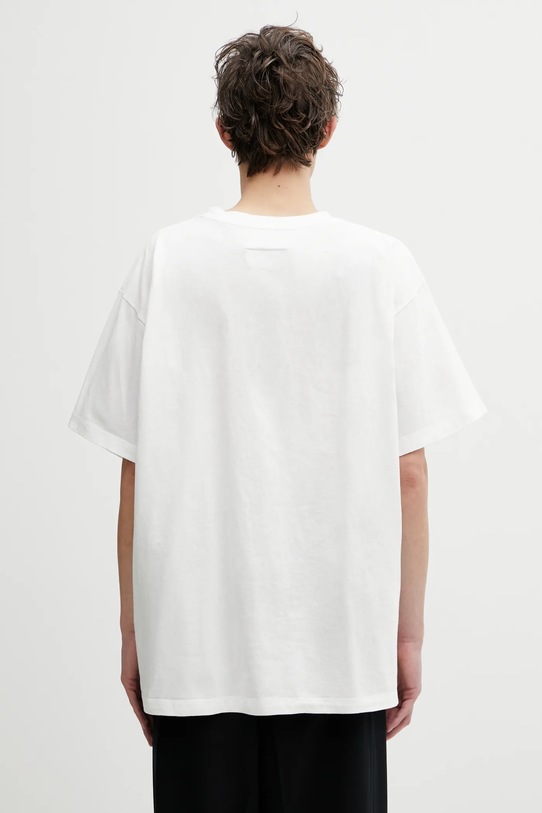 Odzież MM6 Maison Margiela t-shirt bawełniany SH0GC0068.M20050 biały