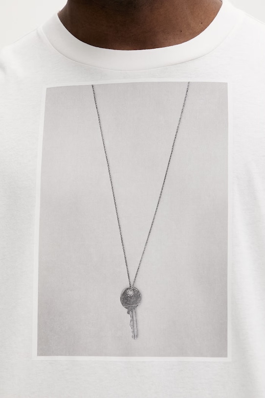 MM6 Maison Margiela t-shirt bawełniany SH0GC0068.M20050 biały