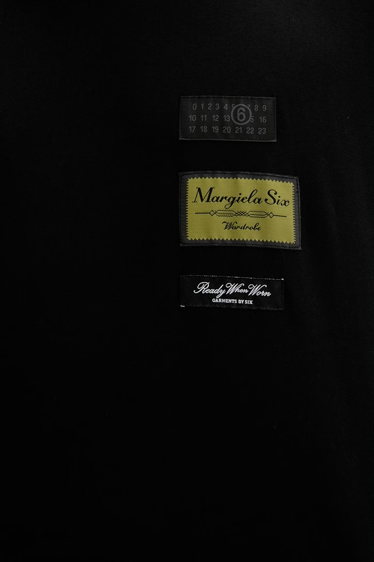 MM6 Maison Margiela t-shirt bawełniany SH0GC0069.S24311 czarny