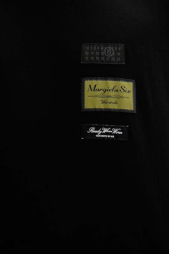 MM6 Maison Margiela t-shirt bawełniany SH0GC0069.S24311 czarny