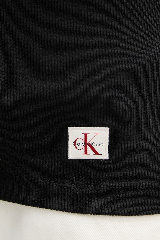 Calvin Klein Jeans top muški s pamukom LV04RF272G crna