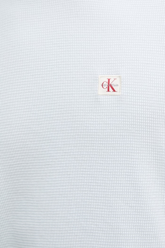 Calvin Klein Jeans tričko pánske s bavlnou LV04RD008G modrá