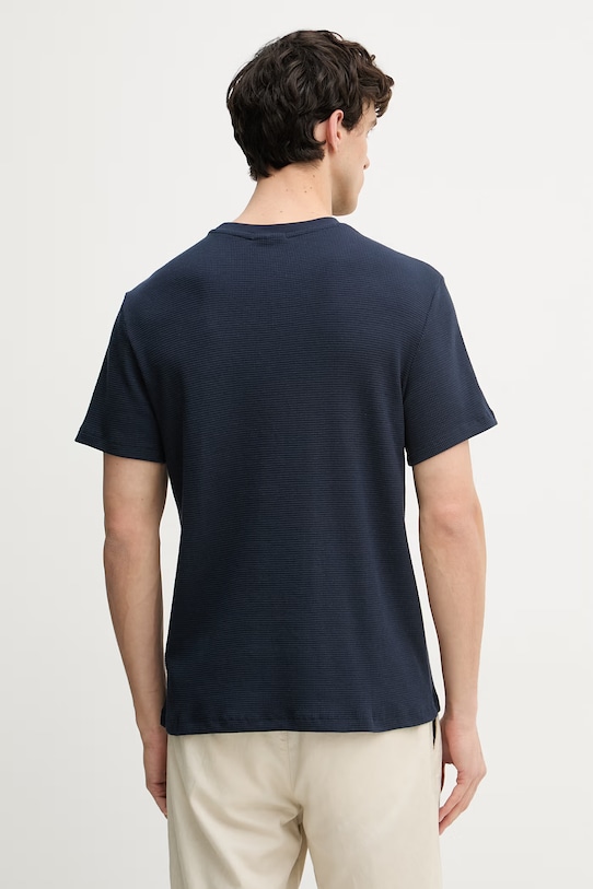 Odzież Calvin Klein Jeans t-shirt męski bawełniany LV04RD008G granatowy