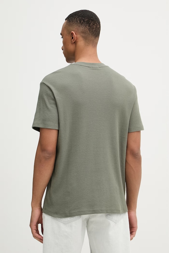 Odzież Calvin Klein Jeans t-shirt męski z bawełną LV04RD008G zielony