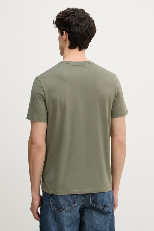 Odzież Calvin Klein Jeans t-shirt męski bawełniany LV04RF278G zielony