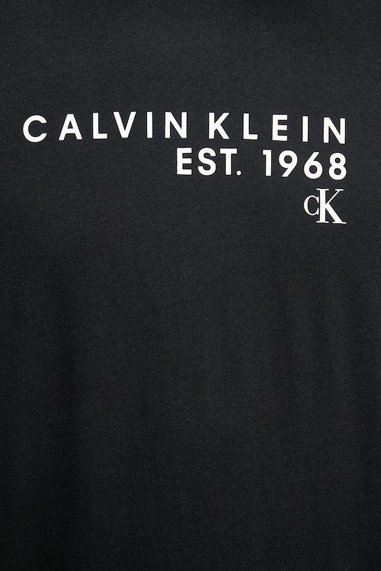 Calvin Klein Jeans t-shirt męski bawełniany LV04RF800G czarny