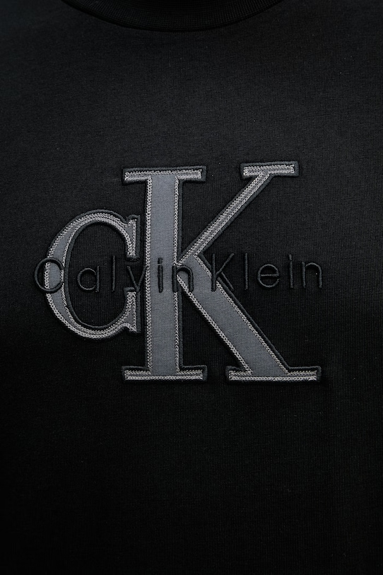 Calvin Klein Jeans majica za muškarce od pamuka LV04RF819G crna