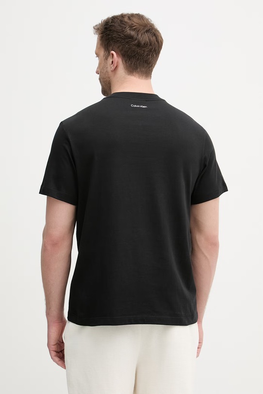 Oblečenie Calvin Klein Jeans tričko pánske bavlnené LV04RF822G čierna