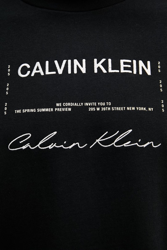 Calvin Klein Jeans t-shirt ανδρικό βαμβακερό LV04RE827G μαύρο