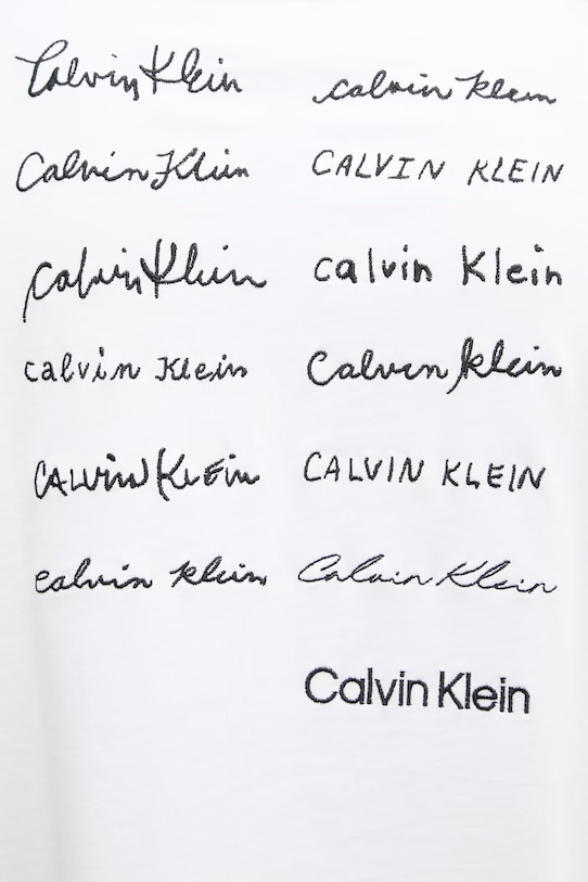 Calvin Klein Jeans T-shirt męski bawełniany LV04RE828G beżowy