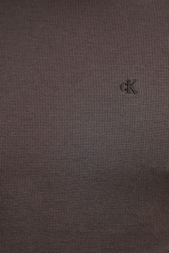 Calvin Klein Jeans tričko pánske s bavlnou LV04RF206G hnedá