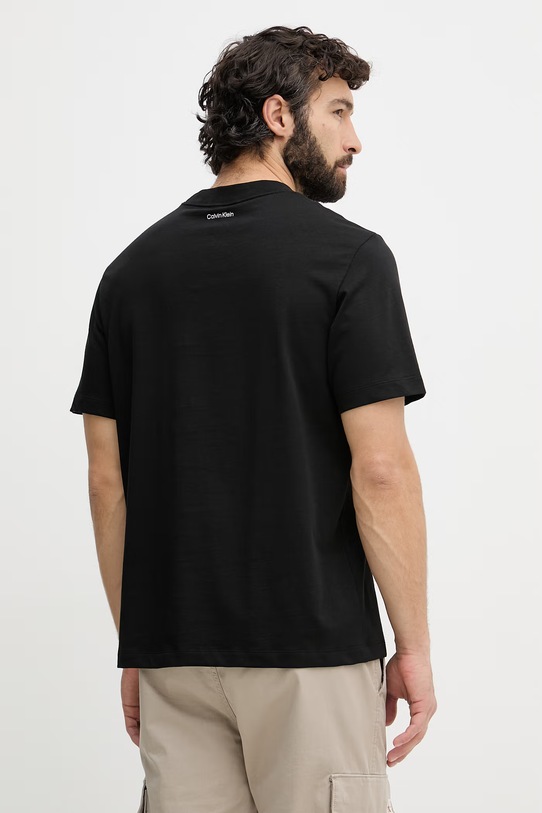 Îmbrăcăminte Calvin Klein Jeans tricou pentru bărbați, din bumbac LV04RF294G negru