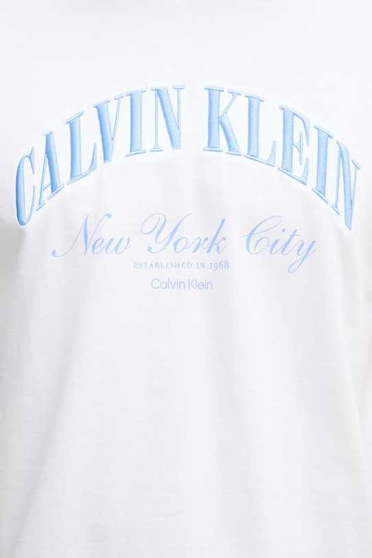 Calvin Klein Jeans tricou pentru bărbați, din bumbac LV04RF820G alb