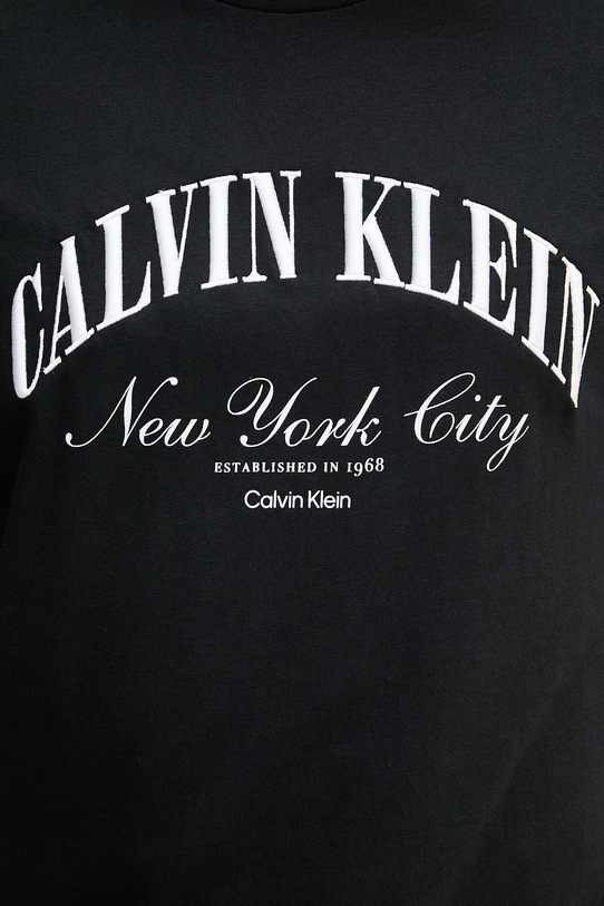 Calvin Klein Jeans t-shirt ανδρικό βαμβακερό LV04RF820G μαύρο