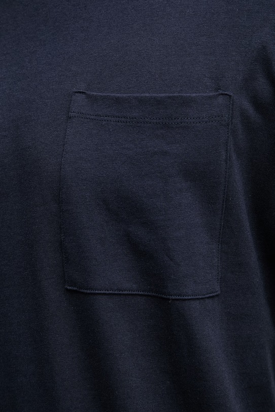 United Colors of Benetton t-shirt męski bawełniany 3MI5U10BO granatowy