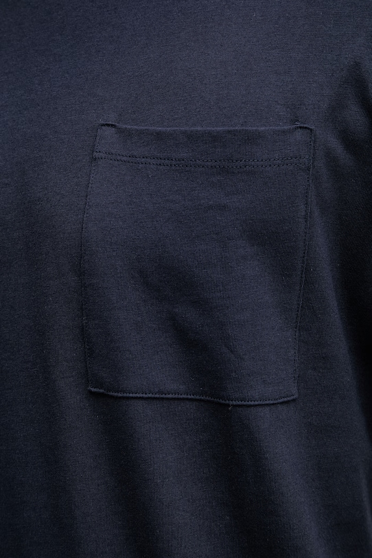 United Colors of Benetton t-shirt męski bawełniany 3MI5U10BO granatowy