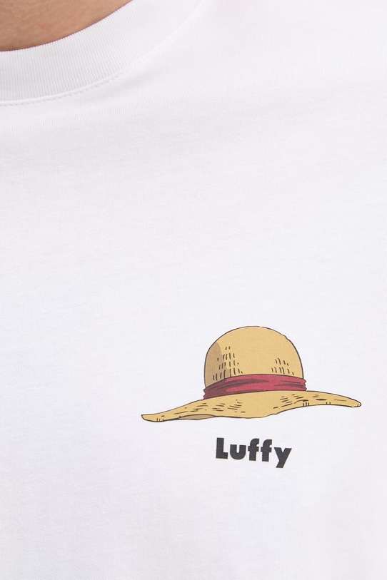 United Colors of Benetton t-shirt męski bawełniany 3MI5U10BZ biały