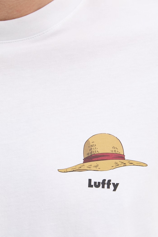 United Colors of Benetton t-shirt męski bawełniany 3MI5U10BZ biały