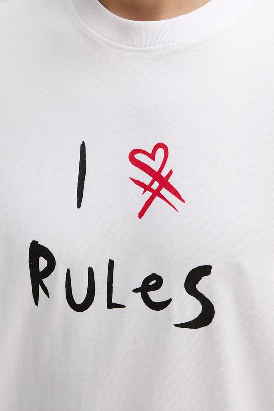 United Colors of Benetton t-shirt bawełniany 3MI5U10C0 biały