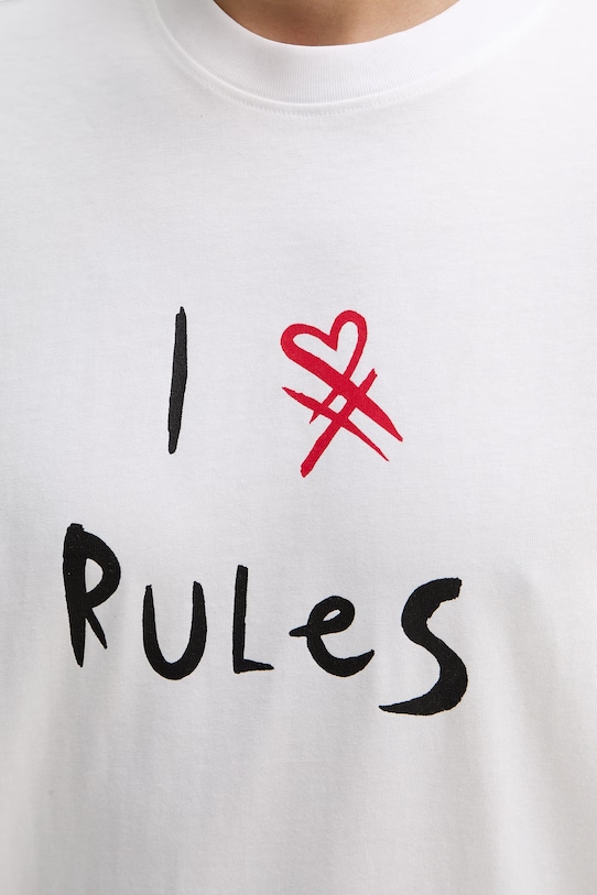 United Colors of Benetton t-shirt bawełniany 3MI5U10C0 biały