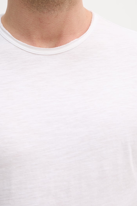 United Colors of Benetton t-shirt męski bawełniany 3N78U10C2 beżowy