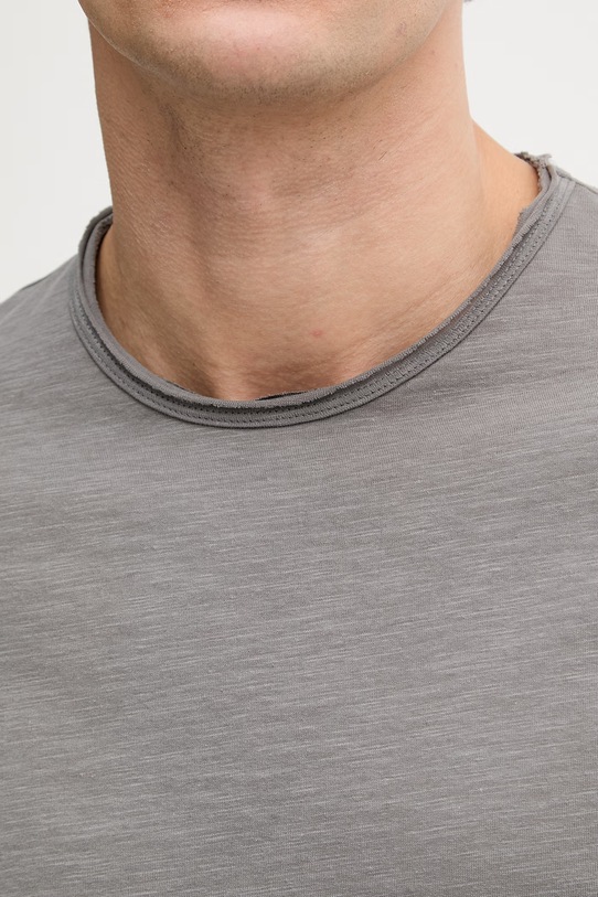 United Colors of Benetton t-shirt męski bawełniany 3N78U10C2 szary