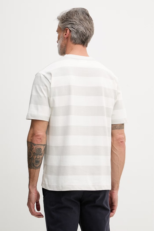 Odzież Lindbergh t-shirt bawełniany 30.400146 szary