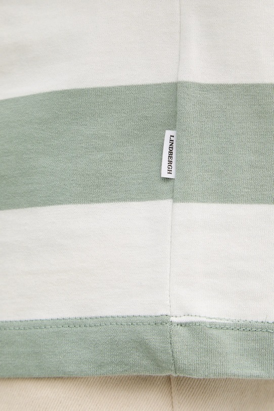 Lindbergh t-shirt bawełniany 30.400146 zielony