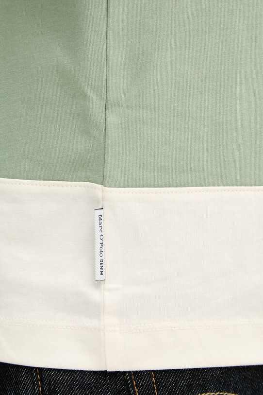 Marc O'Polo T-shirt basic męski bawełniany 5000008266 zielony