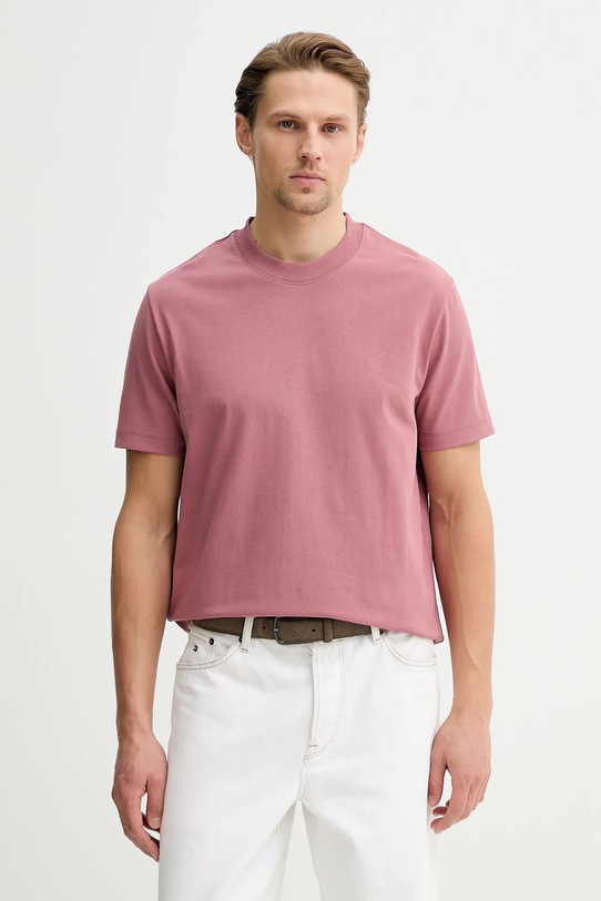 Marc O'Polo t-shirt bawełniany bawełna różowy 5000009647