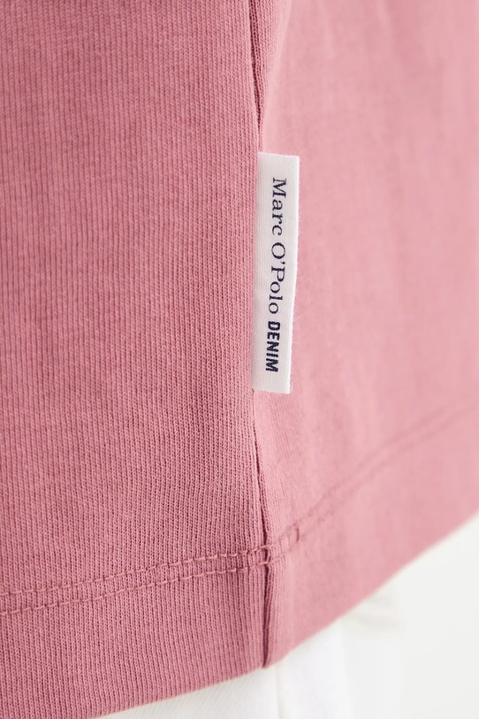 Marc O'Polo t-shirt bawełniany 5000009647 różowy