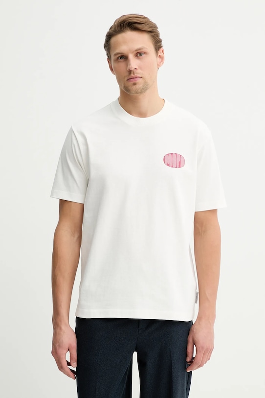 Odzież Marc O'Polo t-shirt bawełniany 5000010969 beżowy