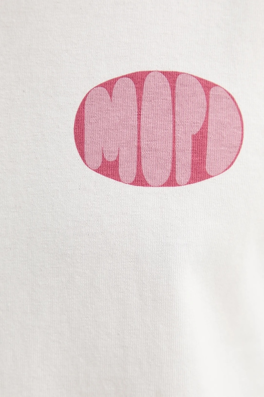 Marc O'Polo t-shirt bawełniany beżowy 5000010969