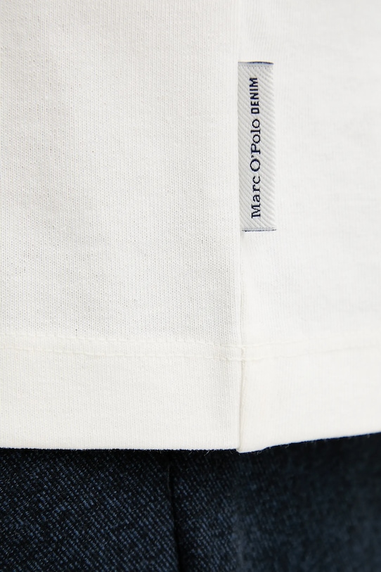 Marc O'Polo t-shirt bawełniany 5000010969 beżowy