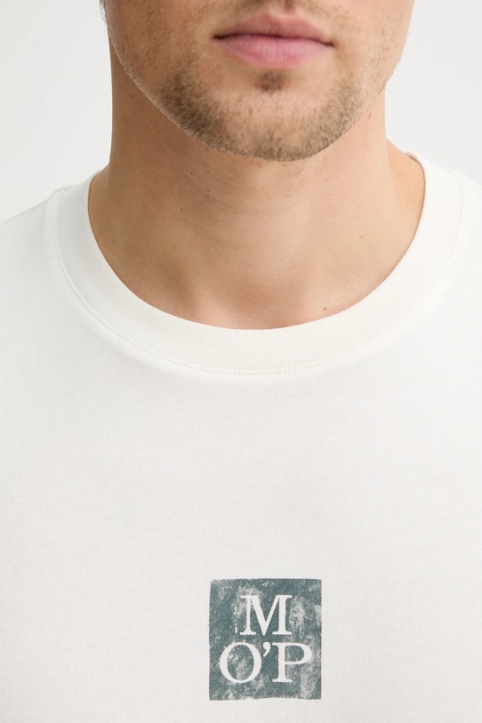 Marc O'Polo t-shirt bawełniany 5000012682 beżowy