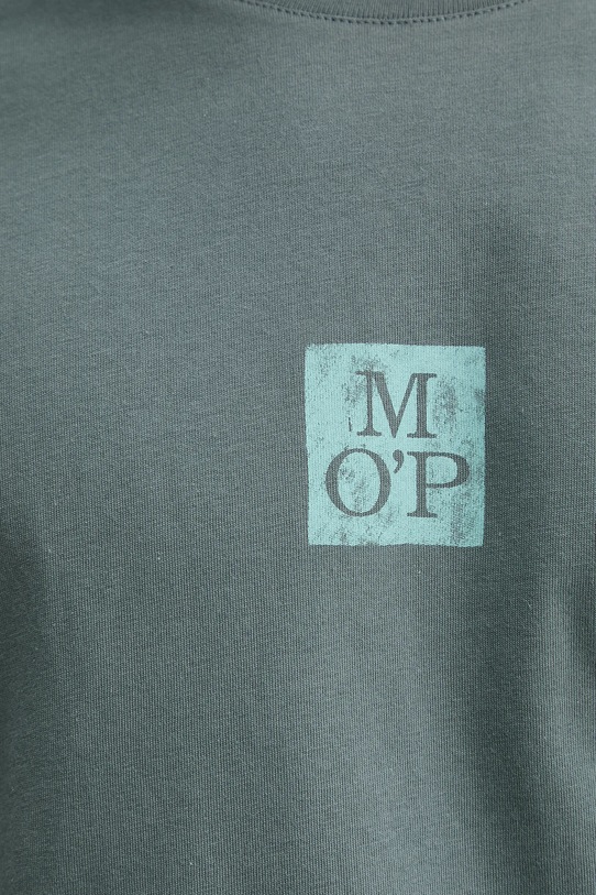 Marc O'Polo t-shirt bawełniany 5000012682 zielony