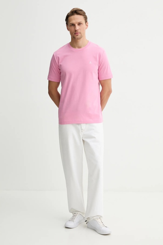 Marc O'Polo t-shirt bawełniany 5000012685 różowy SS26