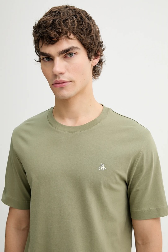 Marc O'Polo t-shirt bawełniany zielony 5000012685