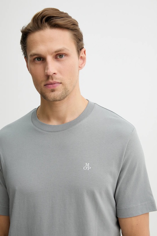 Marc O'Polo t-shirt bawełniany szary 5000012685