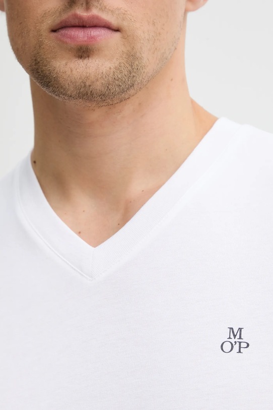 Marc O'Polo t-shirt bawełniany 5000012686 biały