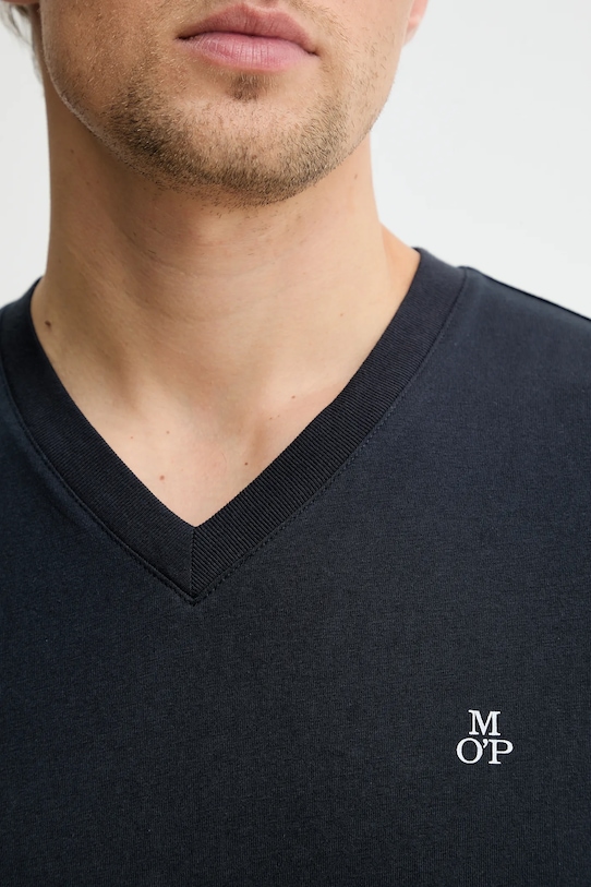 Marc O'Polo t-shirt bawełniany 5000012686 granatowy