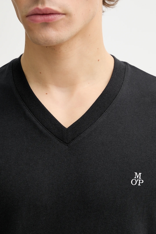 Marc O'Polo t-shirt bawełniany 5000012686 czarny