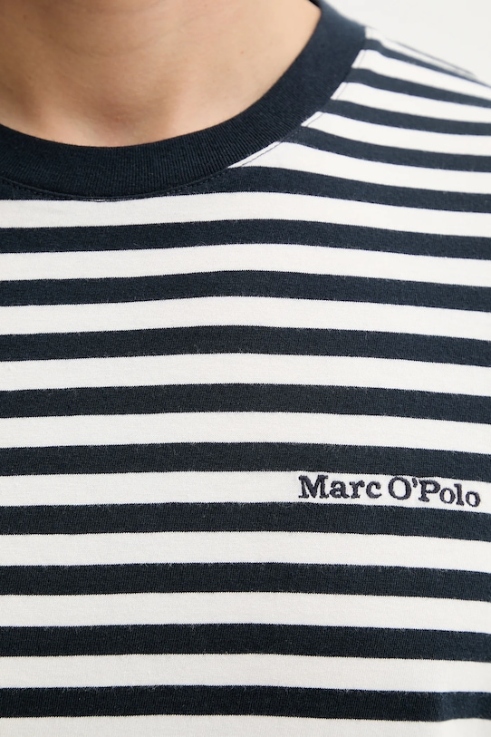 Marc O'Polo t-shirt bawełniany 5000012687 granatowy