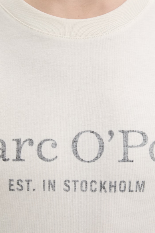 Marc O'Polo T-shirt męski bawełniany 5000012688 beżowy