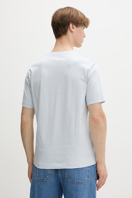 Odzież Marc O'Polo T-shirt męski bawełniany 5000012688 niebieski