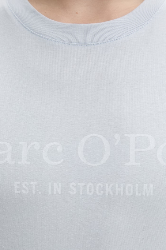 Marc O'Polo T-shirt męski bawełniany 5000012688 niebieski