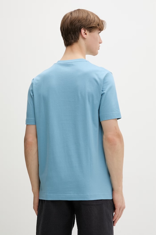 Odzież Marc O'Polo T-shirt męski bawełniany 5000012688 niebieski