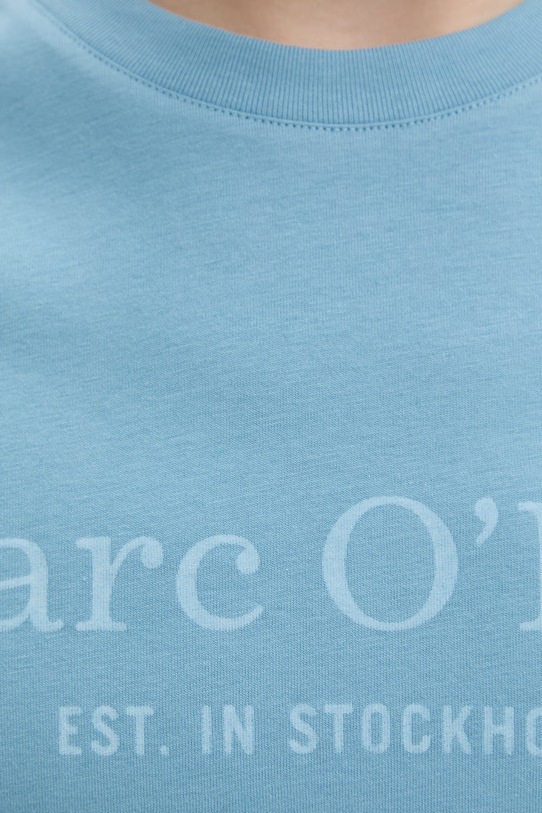 Marc O'Polo T-shirt męski bawełniany 5000012688 niebieski
